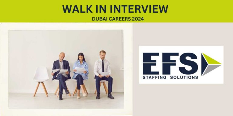 EFS Facilities Services Careers | Walk in Interview in Dubai EFS Facilities Services - Free Recruitment