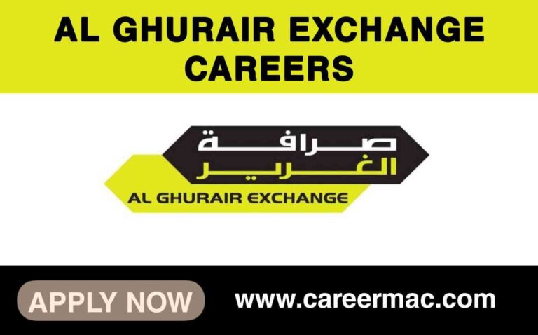 Al Ghurair Exchange Careers 2023