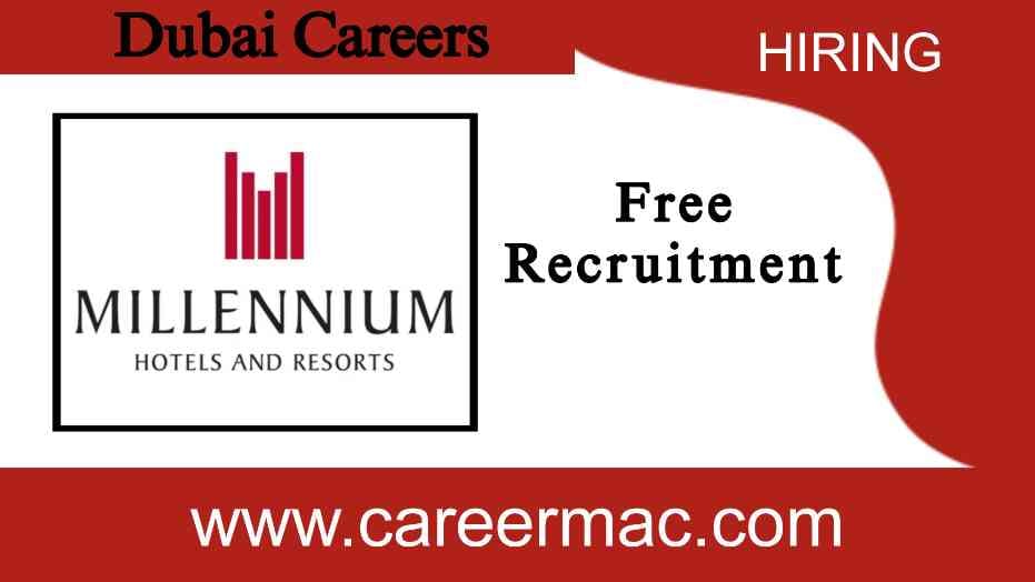 Millennium Hotel Job Vacancies 2023