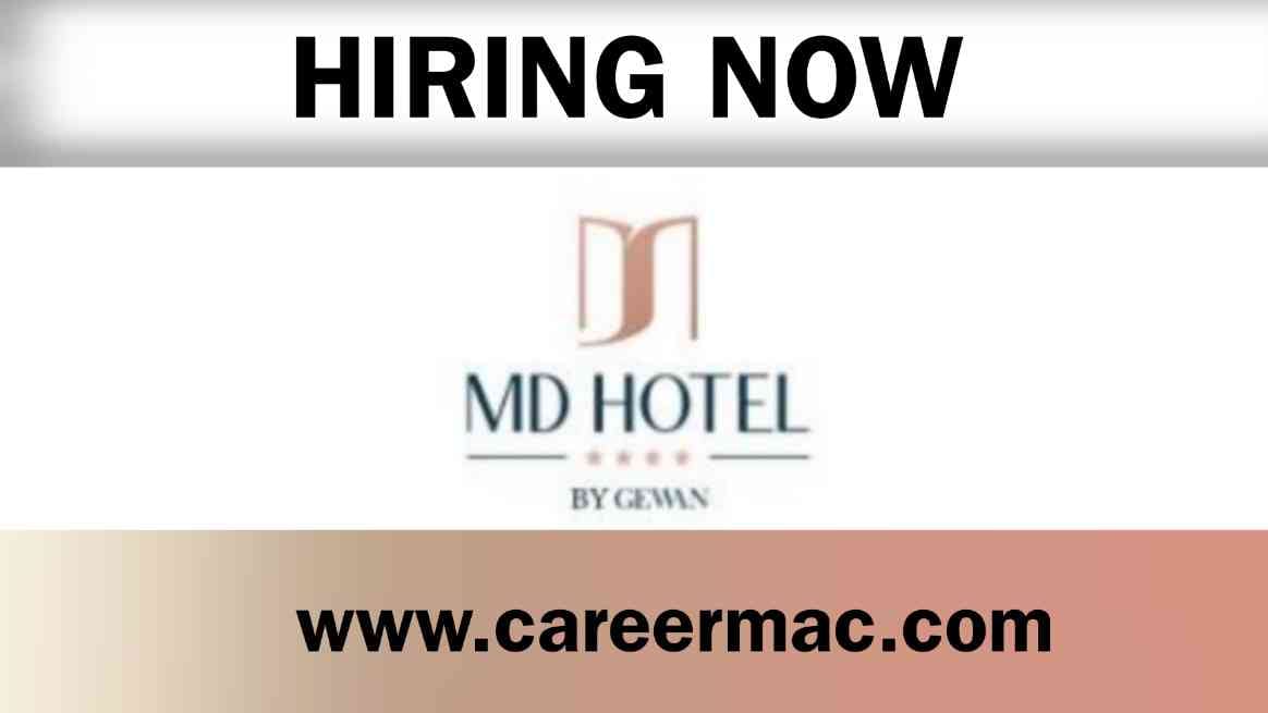 MD Hotel Dubai Vacancies