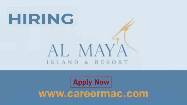 Al Maya Island And Resort Vacancies 2023