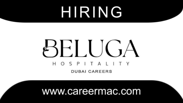 Beluga Hospitality Vacancies In Dubai