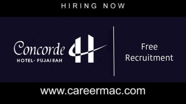 Concorde Fujairah Hotel Careers