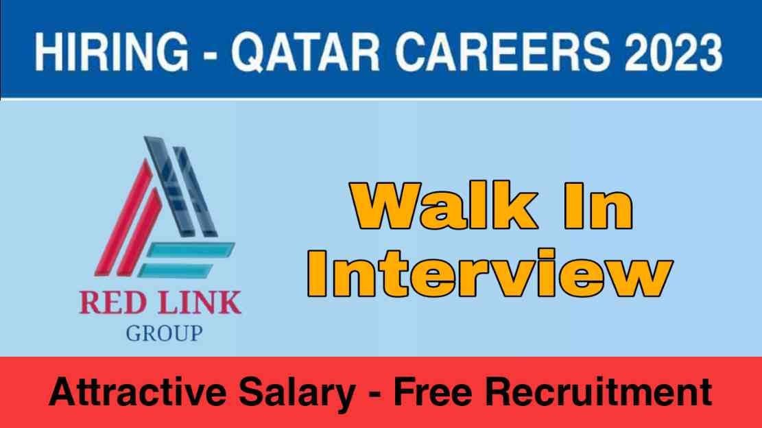 Red Link Group Careers | Walk-in Interview In Qatar Careers 2023