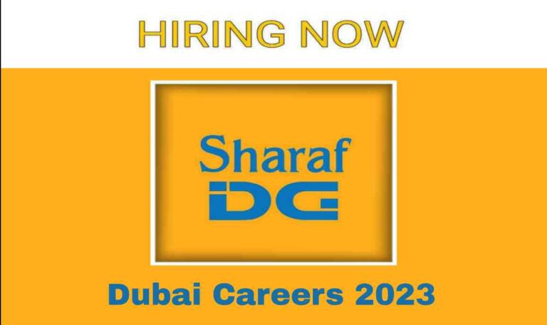 Sharaf DG Careers 2023