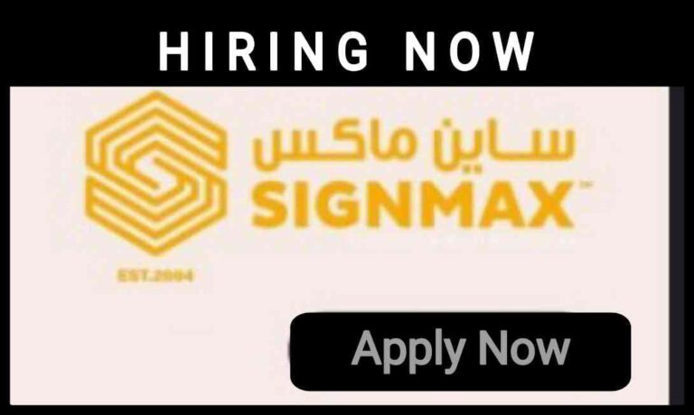 Signmax Trading WLL Careers in 2023