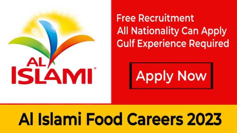 Al Islami Foods Job Vacancies | Careers 2023 | Urgent Recruitment In Dubai