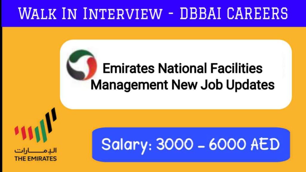 Emirates National Facilities Management Careers 2023 - A Pathway To ...