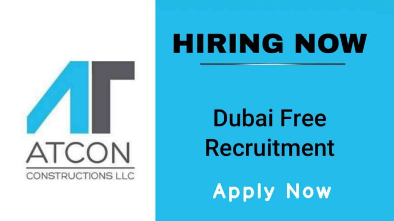 ATCON Dubai Job Openings 2023 - Dubai Job Vacancies | Urgent Recruitment