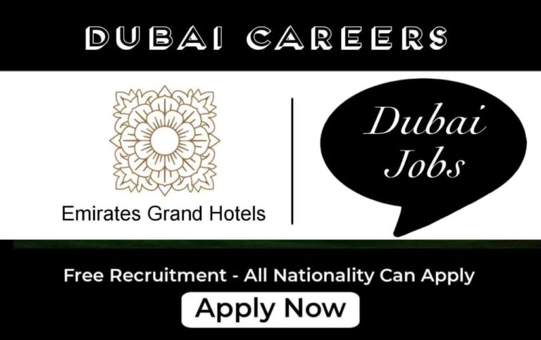 Emirates Grand Hotel Jobs Dubai | Dubai 7 Star Hotel Job Vacancy 2023 - Urgent Job Vacancies