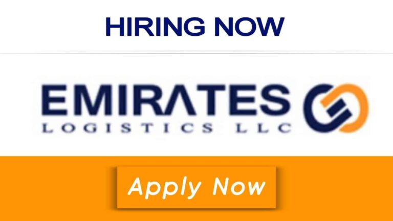 Emirates Logistics Dubai Careers 2023 | Logistics Company Urgent Vacancies In UAE