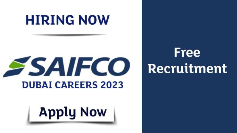 Saifco Electromechanical Works LLC Vacancies | Urgent Job Vacancies in Dubai - UAE Careers 2023