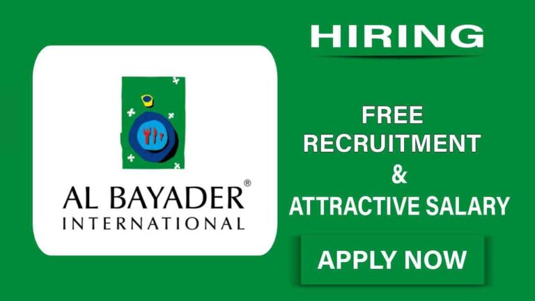 Al Bayader International Jobs 2023 - Urgent Dubai Vacancies