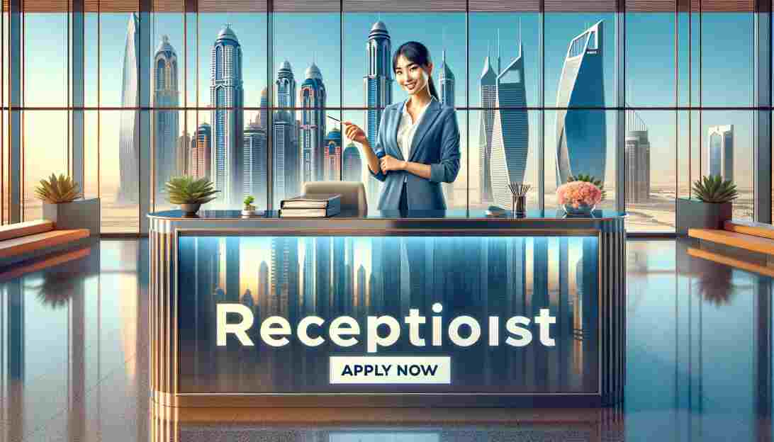 Receptionist Job Vacancies In Dubai - Dubai Free And Urgent Recruitment