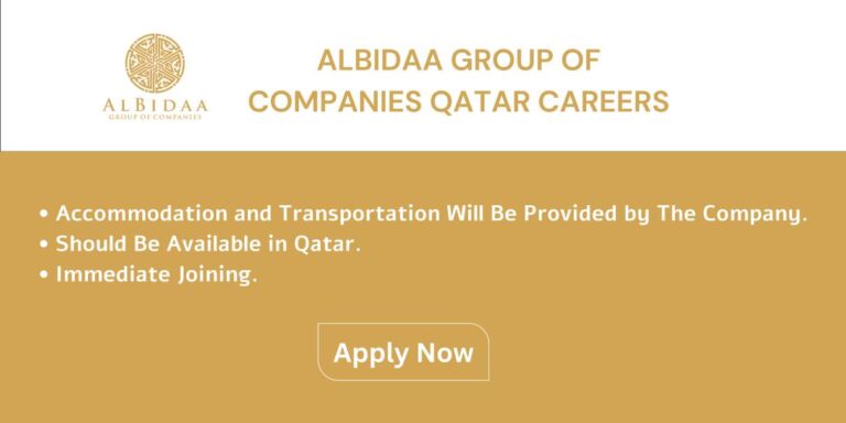 Albidaa Group of Companies Careers | Urgent Jobs in Qatar 2024