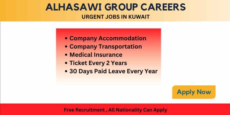 Alhasawi Group Careers 2024 - Urgent Jobs in Kuwait