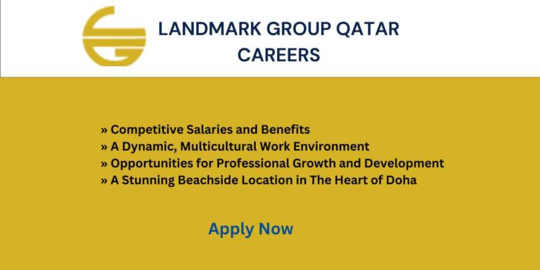 Landmark Group Careers Login - Qatar Jobs 2024 Urgent Recruitment