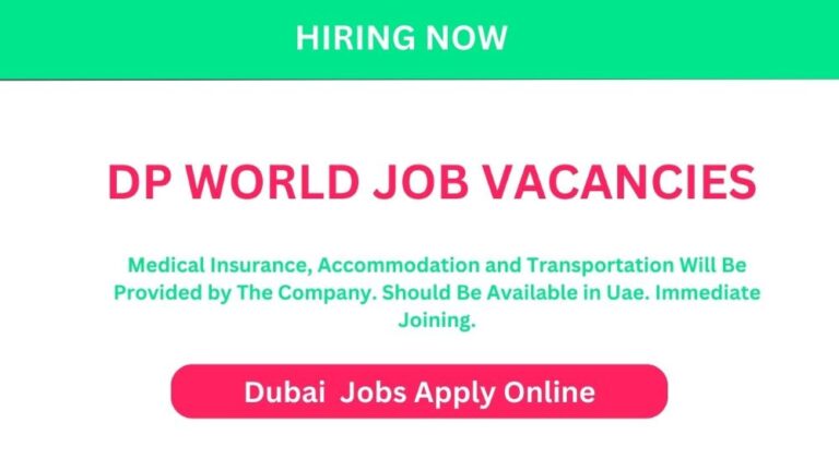 DP World Job Vacancies List Dubai - DP World Urgent Vacancies