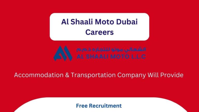 Al Shaali Moto Careers