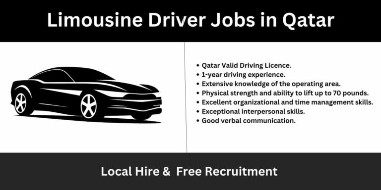 Limousine Driver Jobs in Qatar