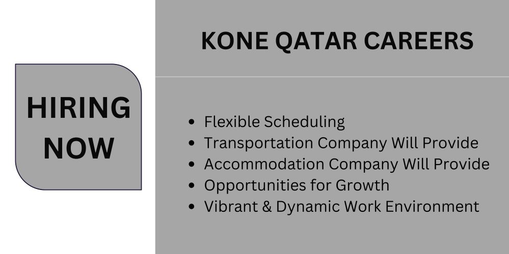 Kone Qatar Careers