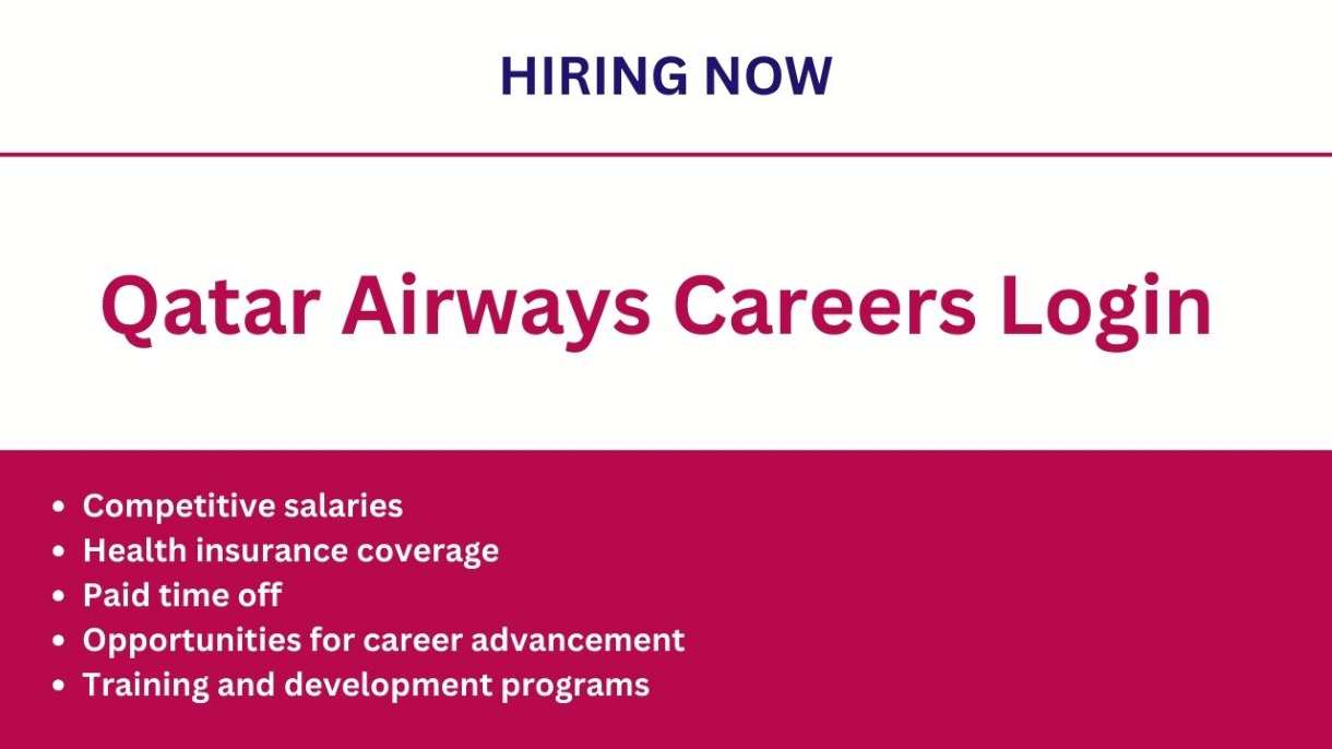 Qatar Airways Careers Login Urgent Vacancies (2024)