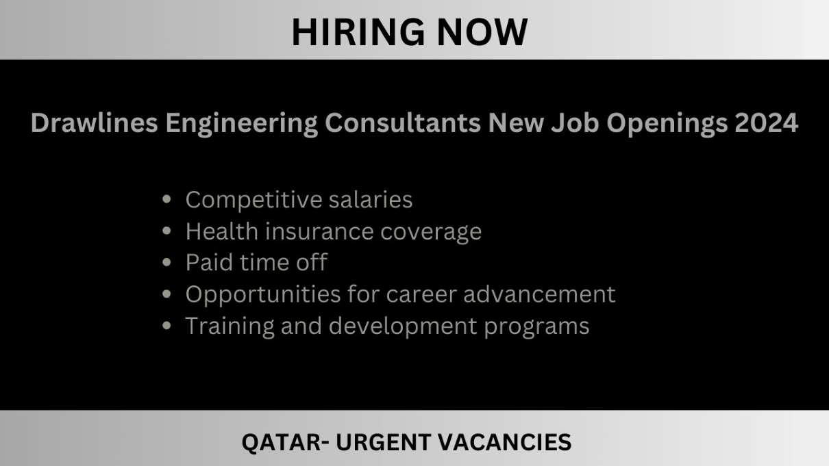 Drawlines Engineering Consultants New Job Openings 2024