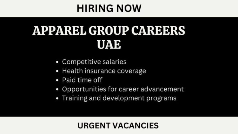 Apparel Group Careers UAE