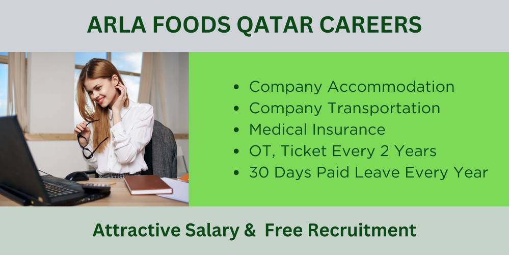 Arla Foods Qatar Careers | Qatar Urgent Vacancies