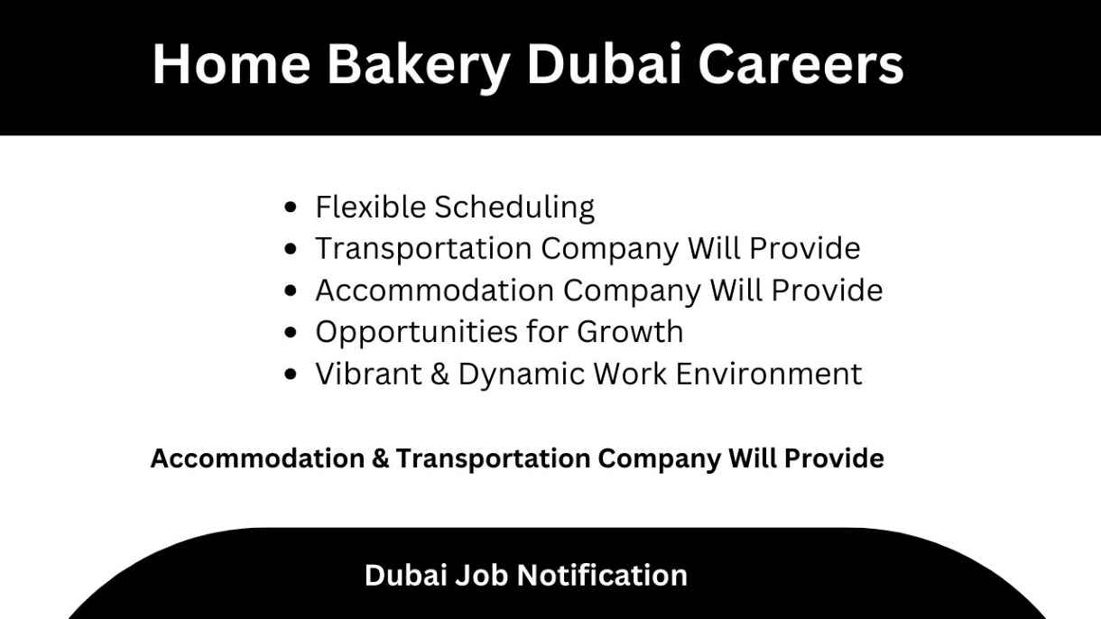 Home Bakery Dubai Careers