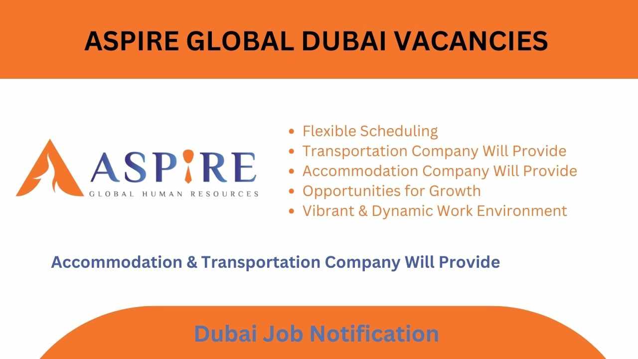Aspire Global Dubai Vacancies