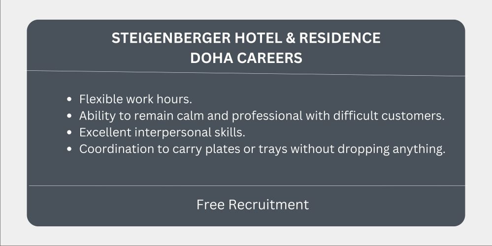 Steigenberger Hotel Doha Careers