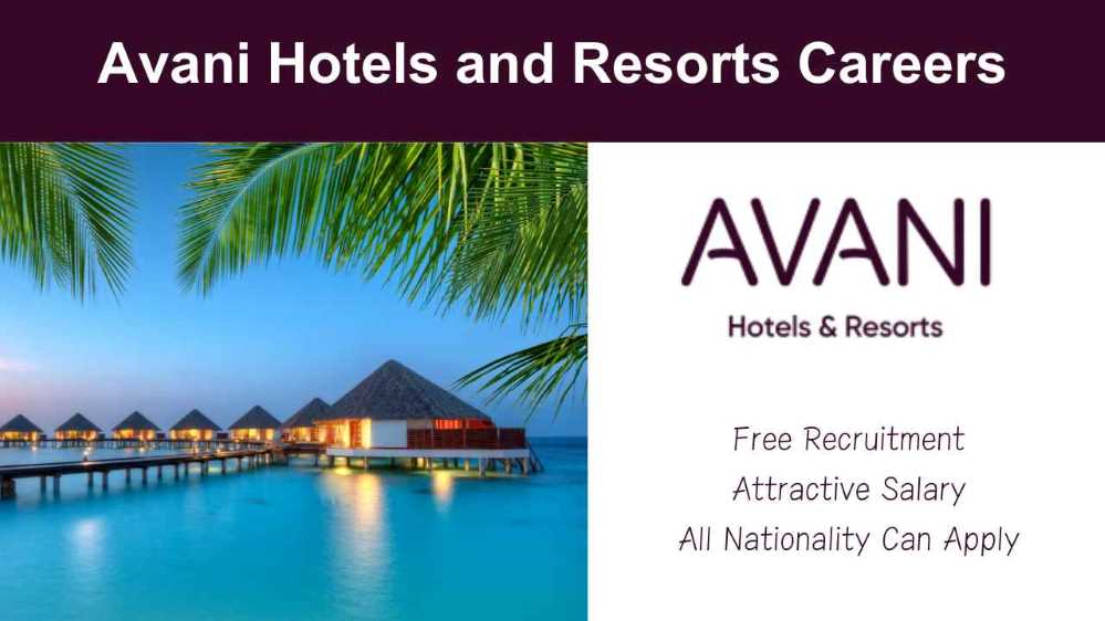 Avani Hotels and Resorts Careers