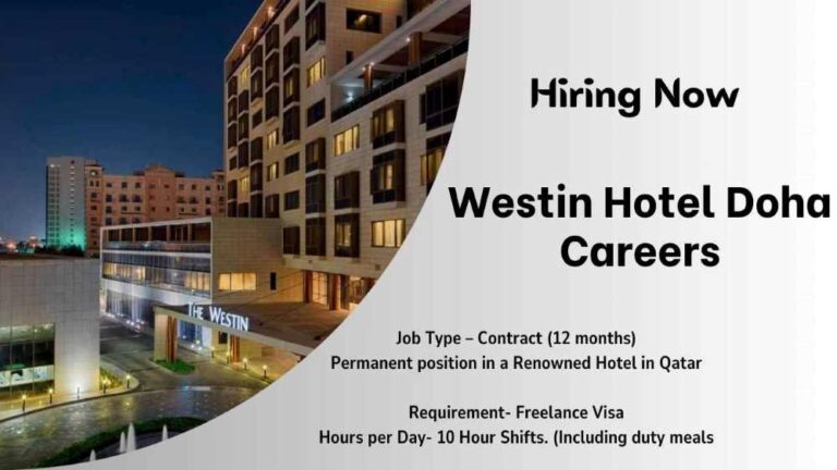 Westin Hotel Doha Careers