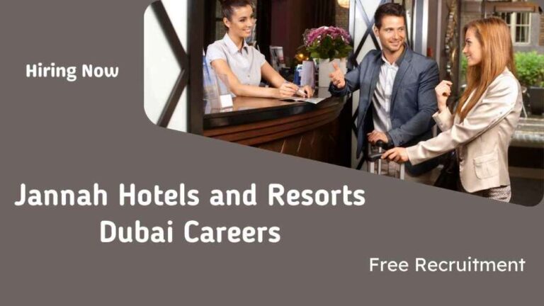 Jannah Hotels and Resorts Careers