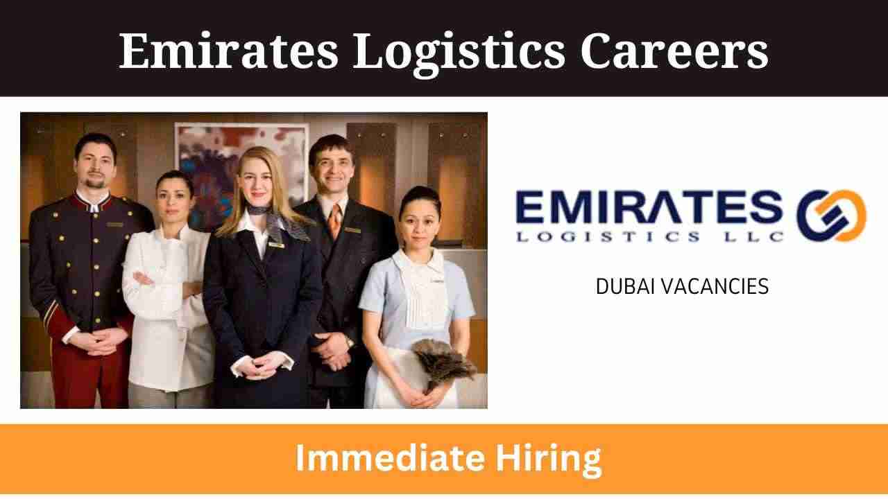 Emirates Logistics Careers for Freshers