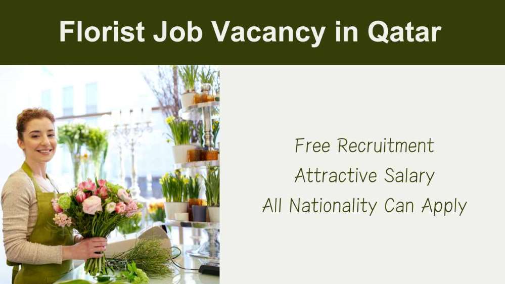 Florist Job Vacancy in Qatar