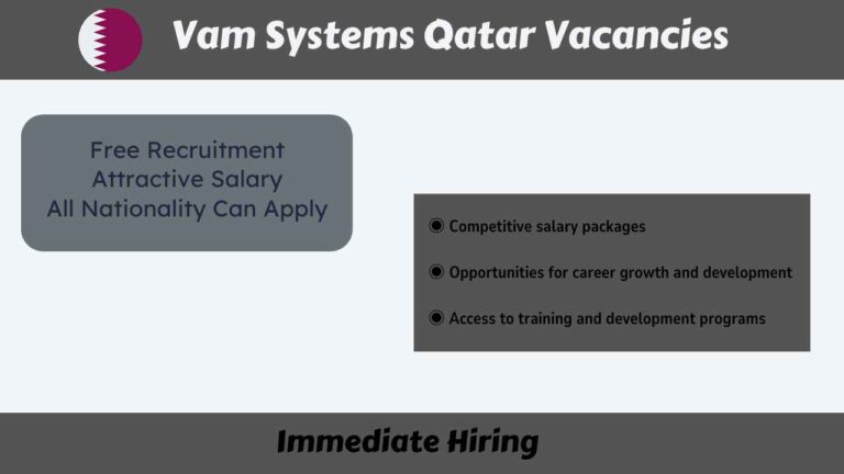 Vam Systems Qatar Vacancies