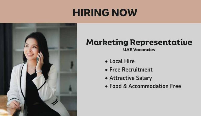 Marketing Jobs in Dubai for Freshers | Dubai Urgent Vacancies