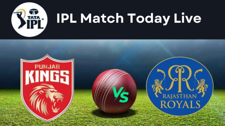 Punjab Kings vs Rajasthan Royals Match Live!