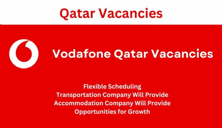 Vodafone Qatar offers & Vacancies