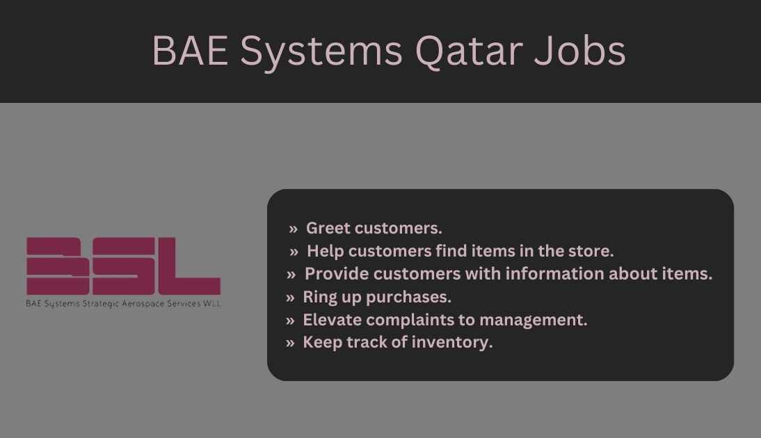 BAE Systems Qatar Jobs