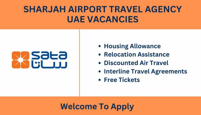 Sharjah Airport Travel Agency Careers - Urgent Vacancies