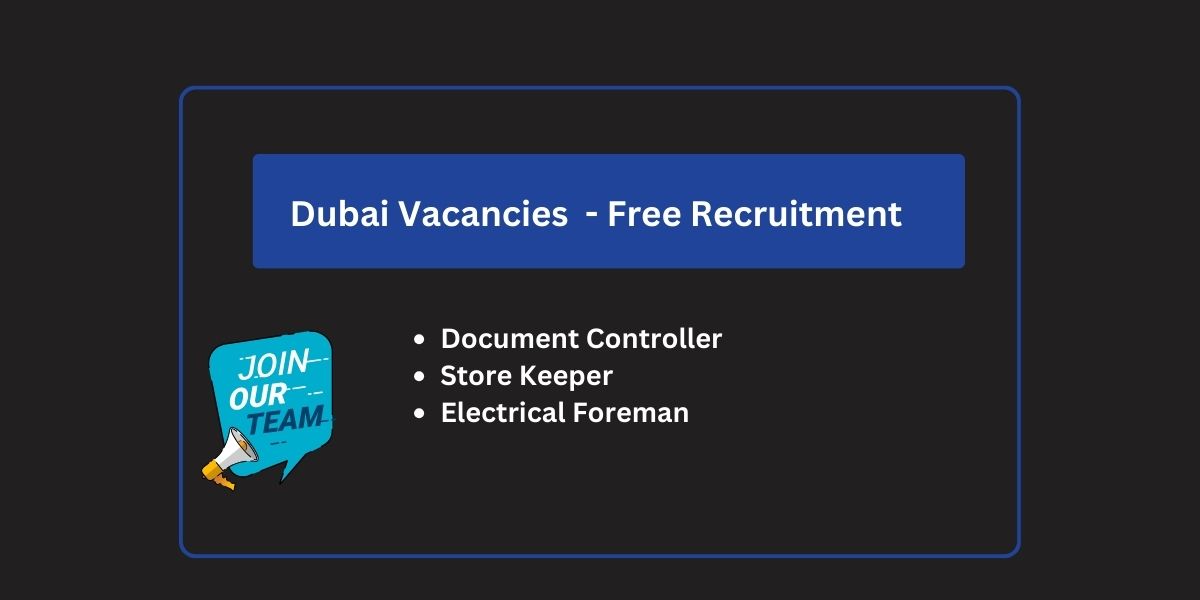 Dubai Jobs Today : September Updates