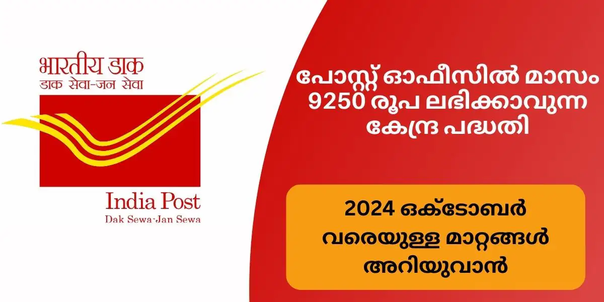 പോസ്റ്റ് ഓഫീസ് പ്രതിമാസ വരുമാന പദ്ധതി (MIS) 2024 – മുഴുവൻ വിവരങ്ങൾ (Post office investment scheme)