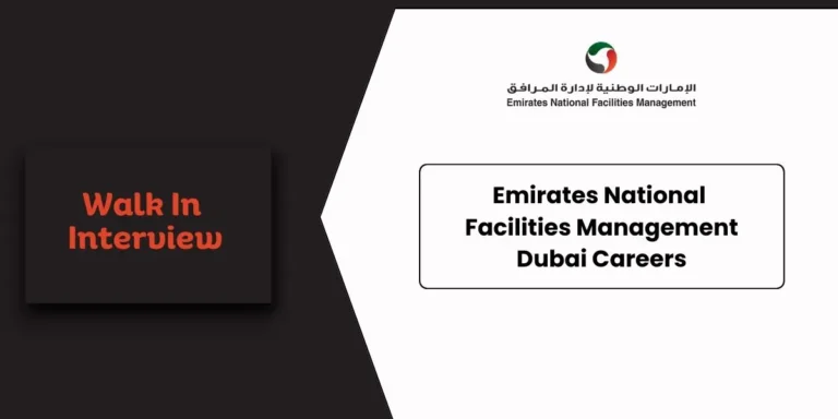 Emirates National Facilities Management Walk in Interview