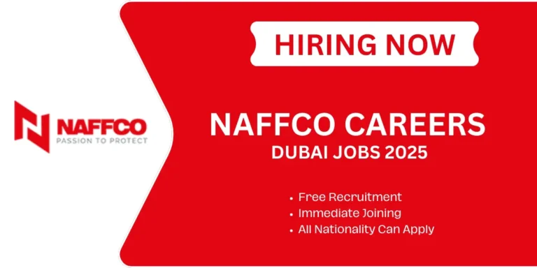 Naffco Careers Opening 2025 | Urgent Vacancies In Dubai