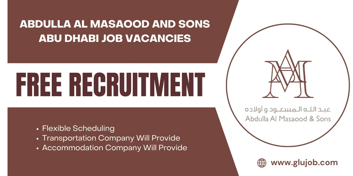 Abdulla Al Masaood and Sons Abu Dhabi Job Vacancies