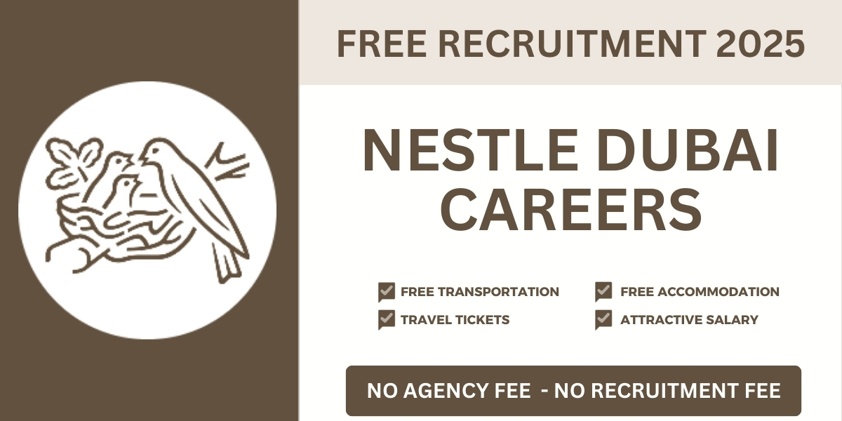 Nestle Dubai Careers: Free Recruitment