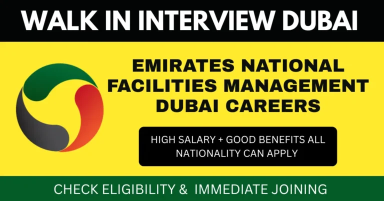 Emirates National Facilities Management Walk in Interview